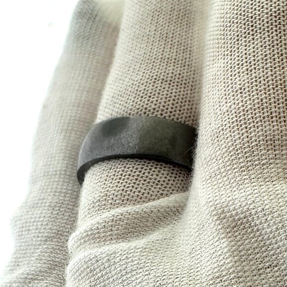 Birks Men's Tantalum Wedding Ring - Comfort Fit - Size 8.5 - Picture 2 of 11